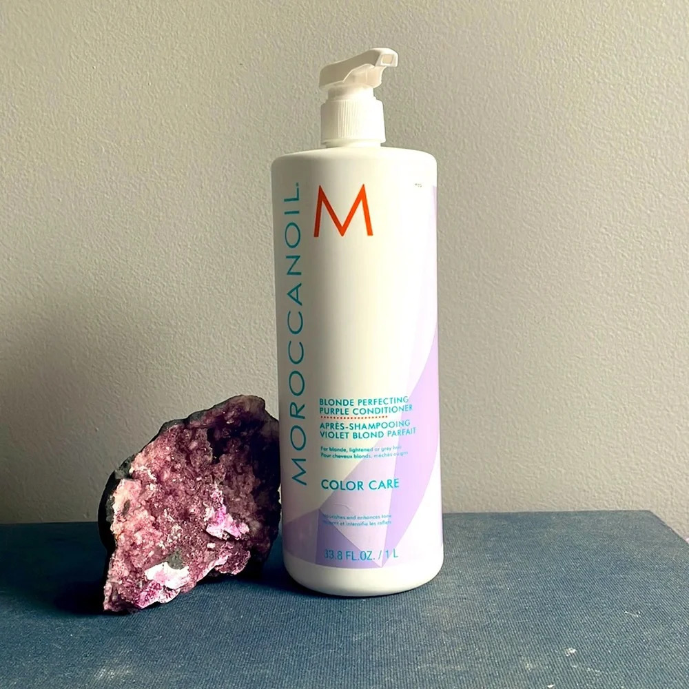New Moroccanoil Blonde Perfecting Conditioner 1L